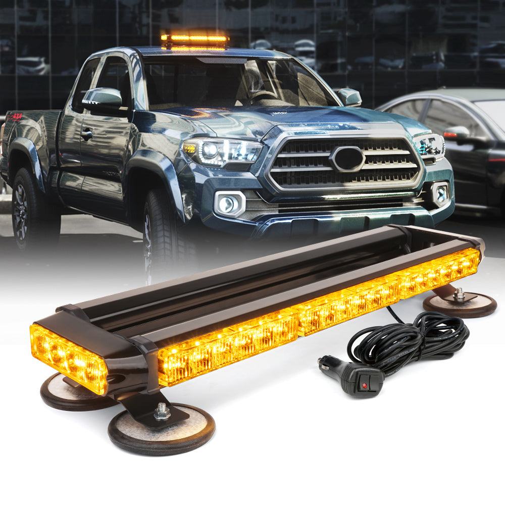Mini LED Rooftop Strobe Light Bar with Magnetic Base | Blaze 2.0