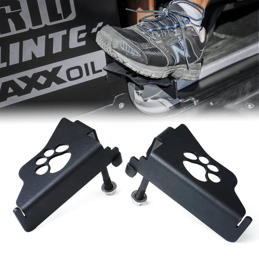 Xprite Front Foot Pegs with Paw Print 2007-2018 Wrangler JK