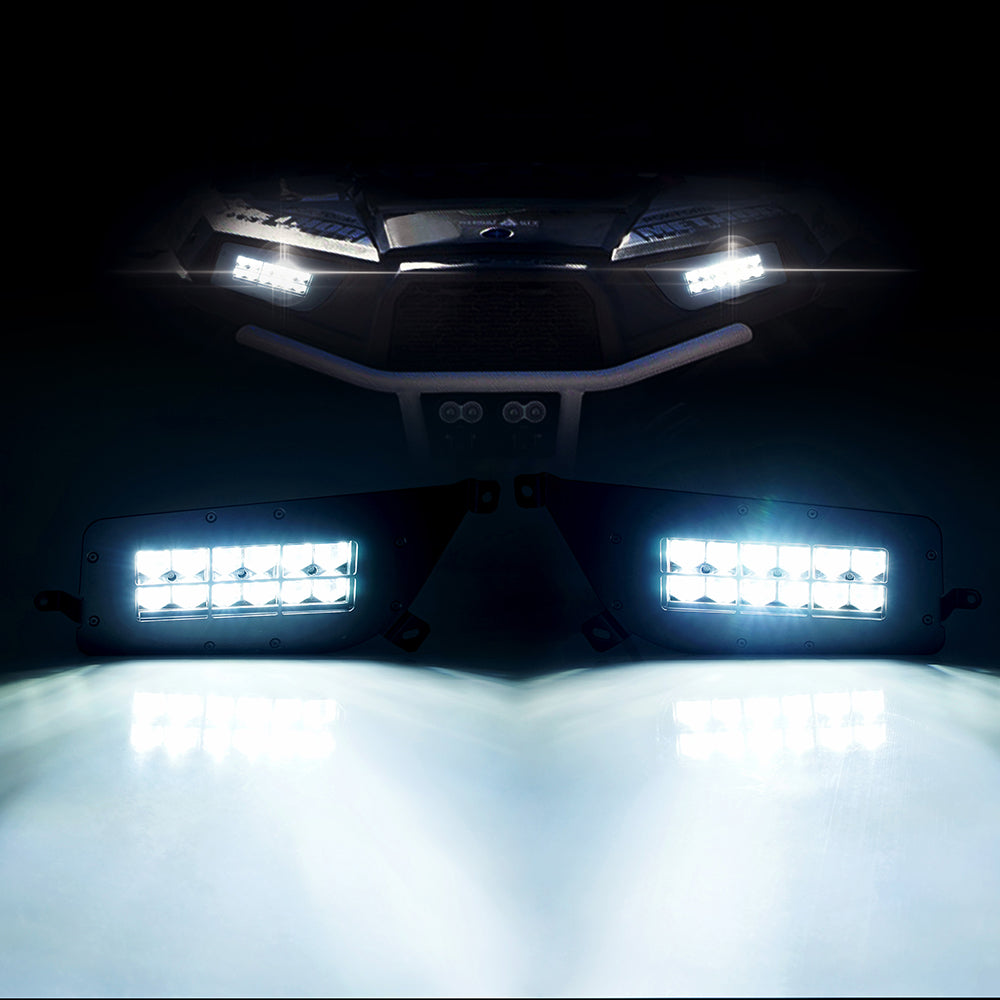 Xprite 2014-2016 Polaris RZR XP Turbo Headlights