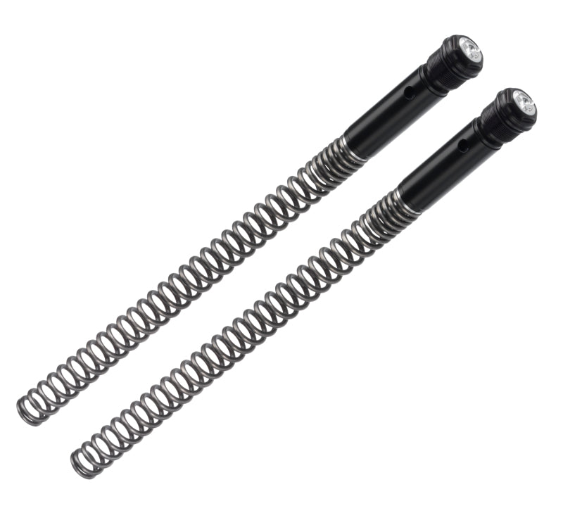 Bitubo Suspension Bitubo KB1 Springs And Caps Kit Adjustable: Spring Preload, w/o  Oil, Blk Ring, Lowering To -10mm HD007KB12WO