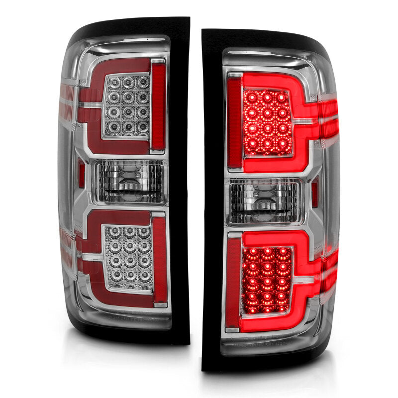 ANZO 2014-2018 Chevy Silverado 1500 LED Taillights Chrome 311291