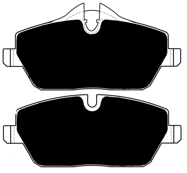 Porterfield Brake Pads for 2016 MINI Cooper