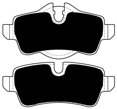 Porterfield Brake Pads for 2016 MINI Convertible S