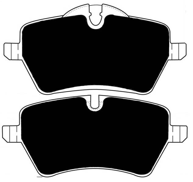 Porterfield Brake Pads for 2016 MINI Paceman