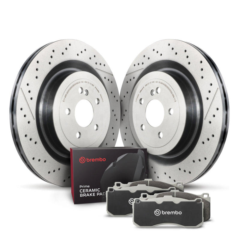 Brembo OE Rear Disc Brake Kit KT00B80