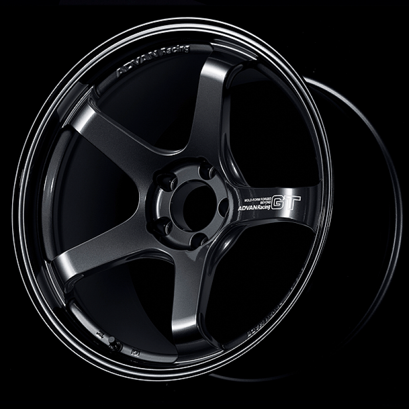 Advan GT Beyond 17X8.0 / +45 Offset / 5x100 BC / +45mm Bore / Racing Titanium Black YAQB7G45DTB