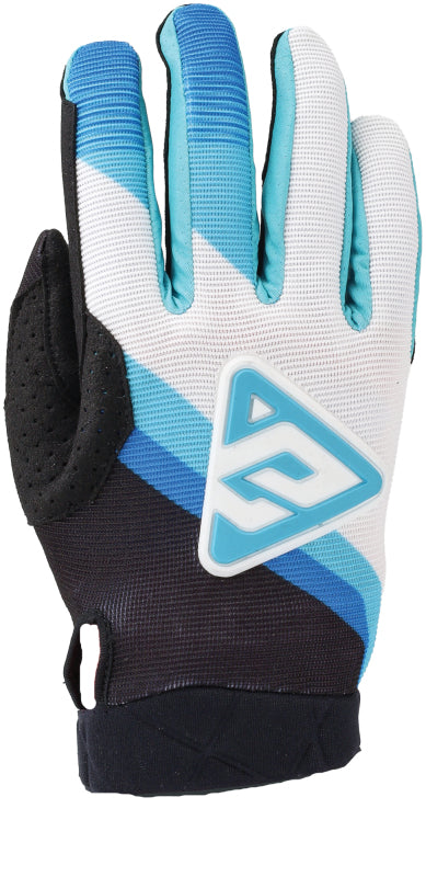 Answer 24 Peak Flo Gloves Black/Blue/White Youth - XS 442881