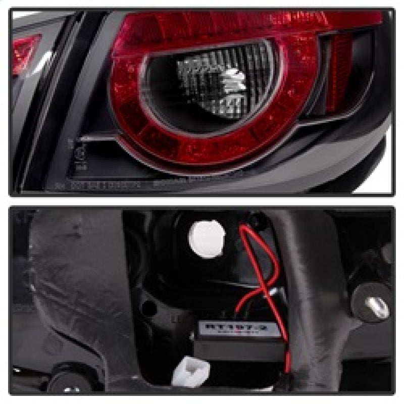 Spyder Chevy SS 2014-2016 LED Tail Lights Black ALT-YD-CVSS14-LED-BK 5080974