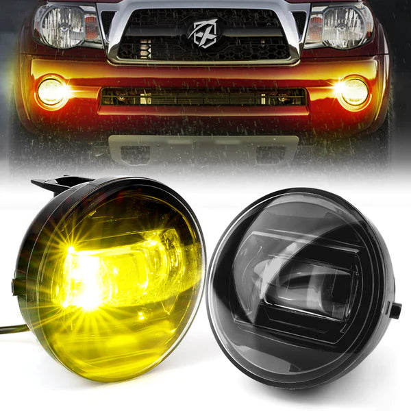 Xprite White or Amber LED Fog Lights 2016-2025 Honda | Jeep