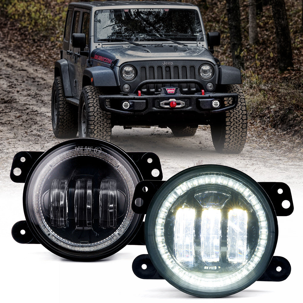 7" LED Headlights for Jeep Wrangler 07-18
