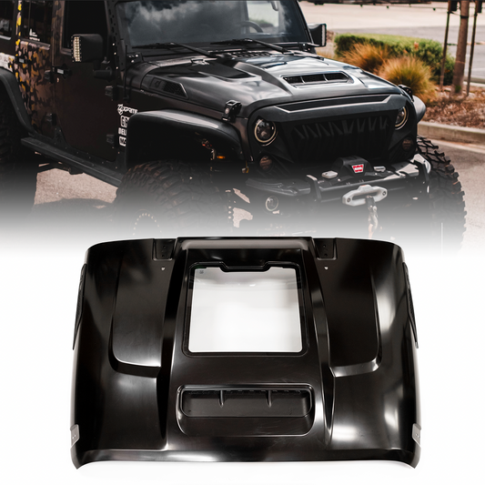 Xprite Wrangler JK Hood with Visible Engine Interior | ZR1