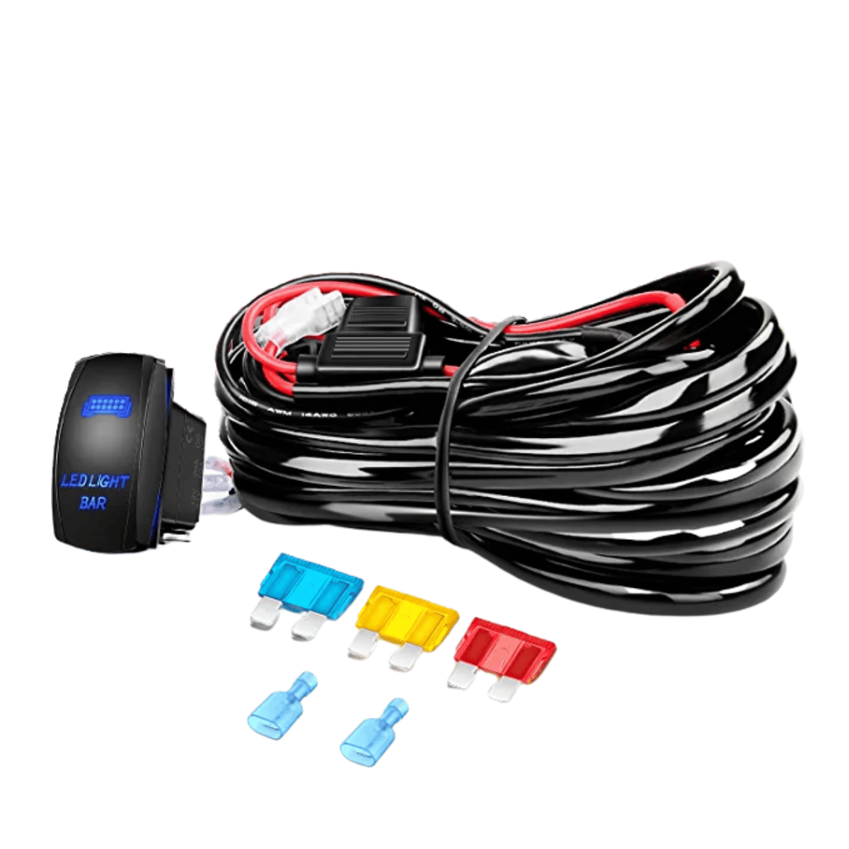Universal Light Bar / Accessory 10' Wiring Harness