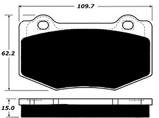 Porterfield Brake Pads for 2016 FORD MUSTANG Shelby GT350