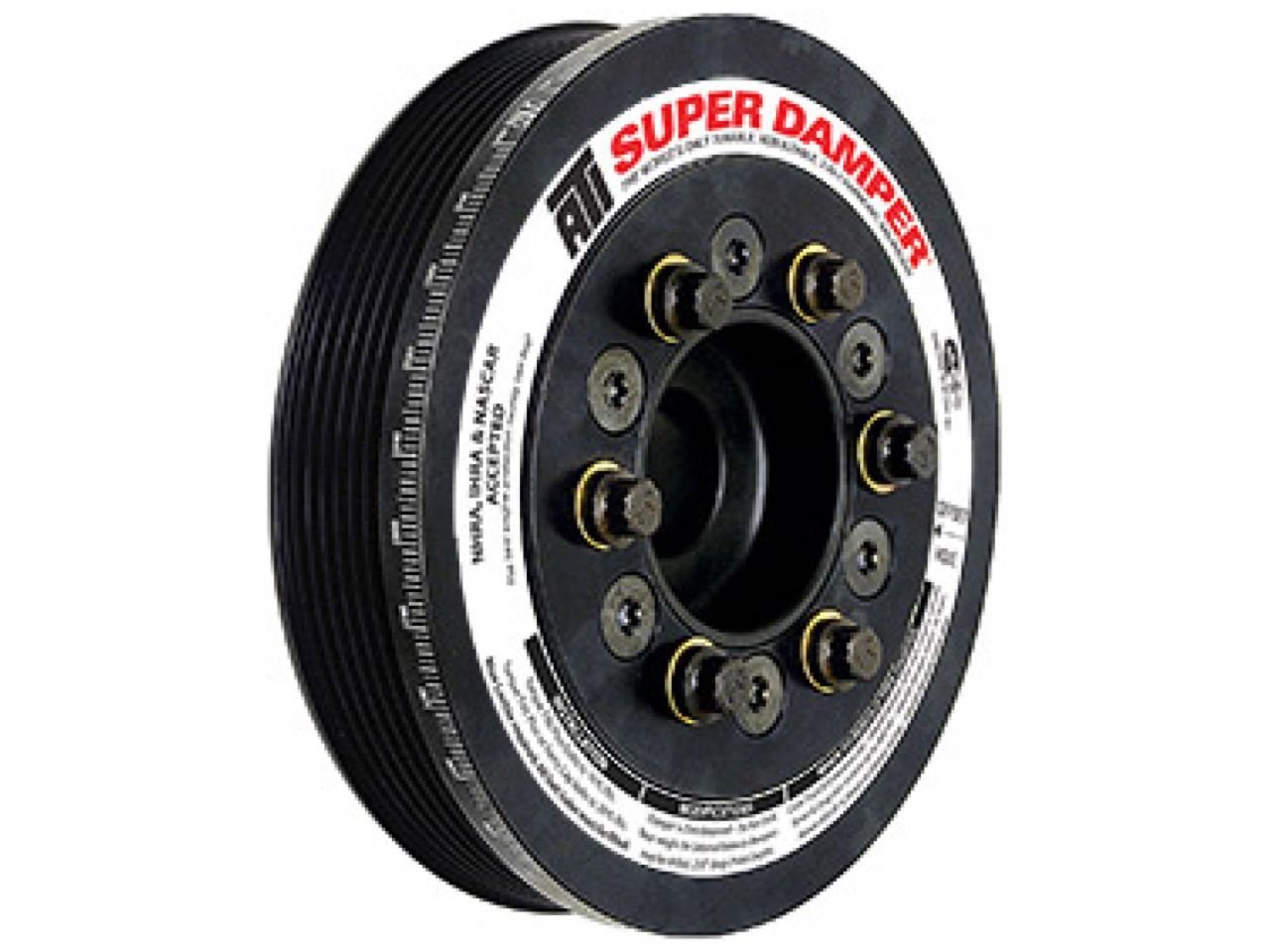 ATI Performance Products Damper - 6.75 - Al - 6 Grv - Ls1 F Body Gto 10% U/d W/ac