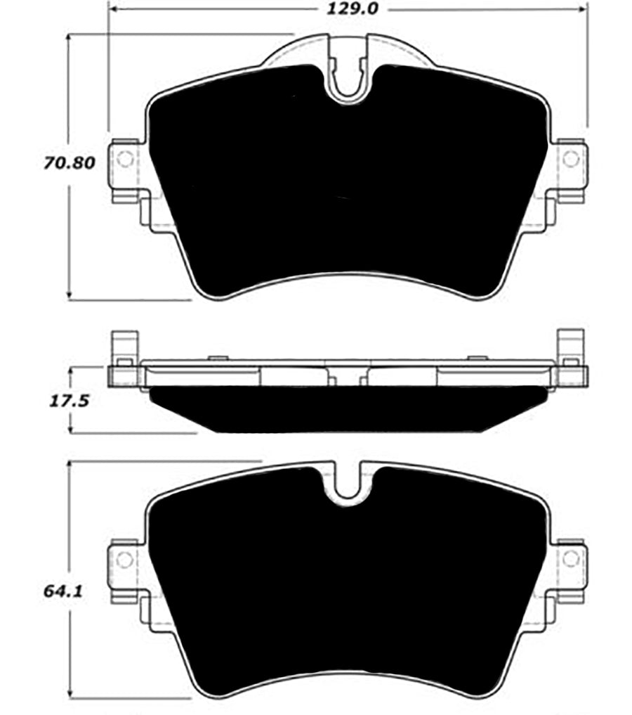 Porterfield Brake Pads for 2016 MINI Clubman