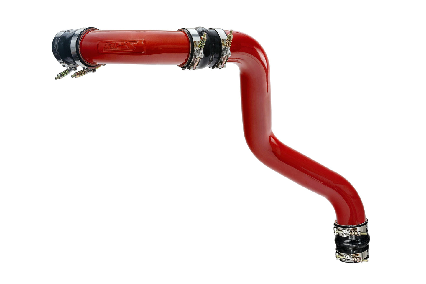 HPS Performance HPS Intercooler Charge Pipe Hot Side, 2017-2019 GMC Sierra 3500 HD Duramax 6.6L V8 Diesel Turbo L5P, 17-146