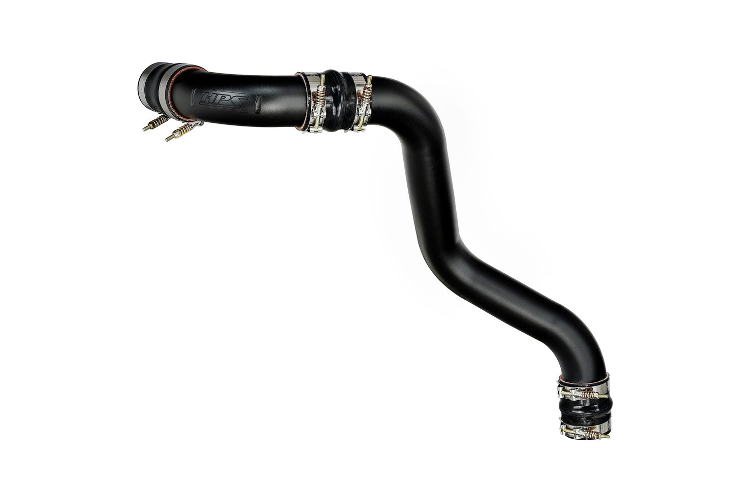 HPS Performance HPS Intercooler Charge Pipe Hot Side, 2017-2019 Chevy Silverado 3500 HD Duramax 6.6L V8 Diesel Turbo L5P, 17-146
