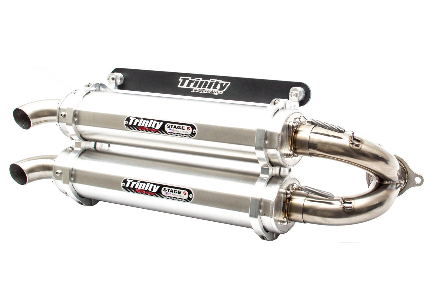 Trinity Racing Slip On Exhaust for Polaris RZR XP Turbo & Turbo S