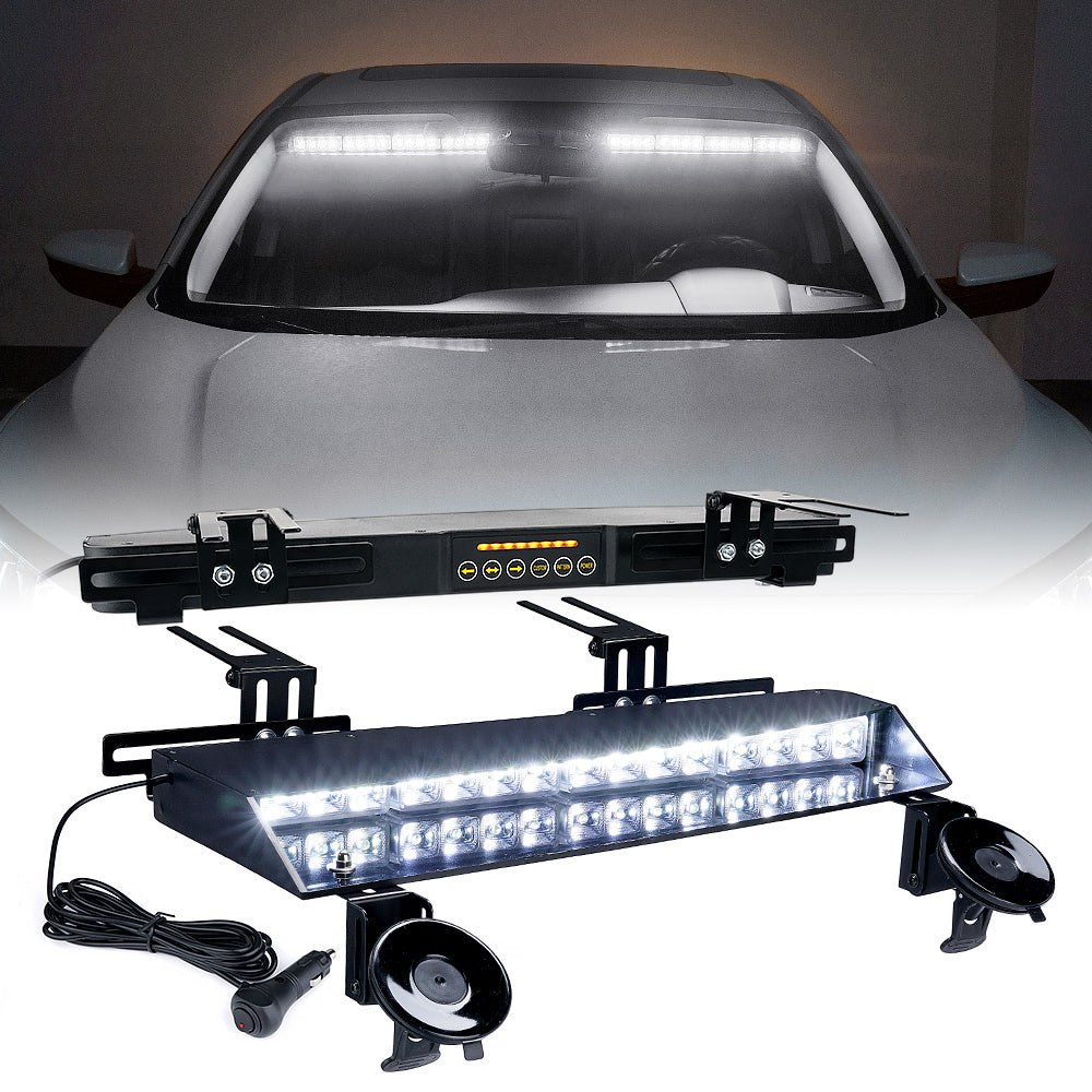 20" Dual LED Visor Windshield Strobe Lights | Elite Series