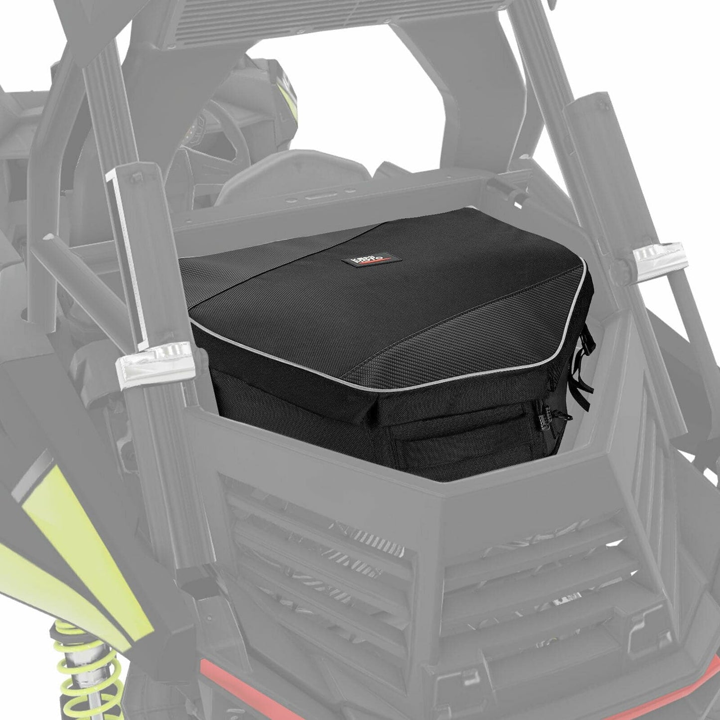 Kemimoto UTV Rear Storage Bag with Fixed Strap Polaris RZR XP 1000/Tur