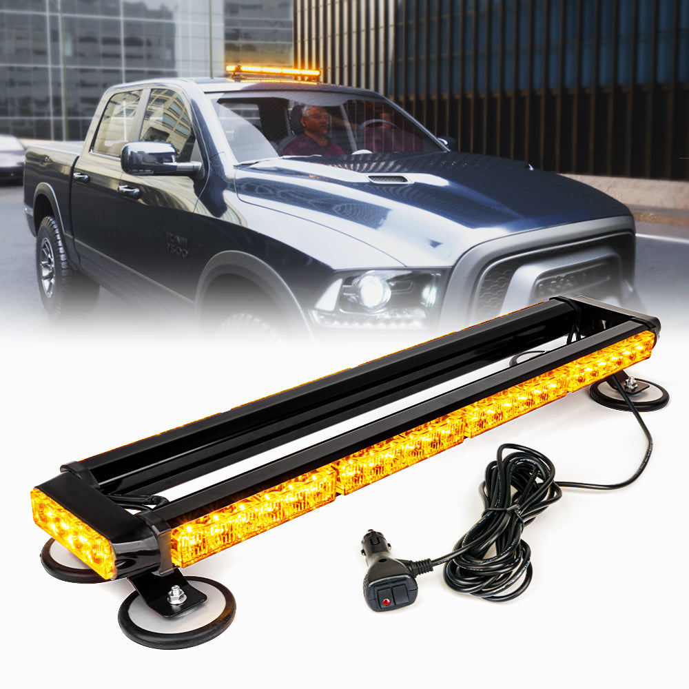Mini LED Rooftop Strobe Light Bar with Magnetic Base | Blaze 2.0