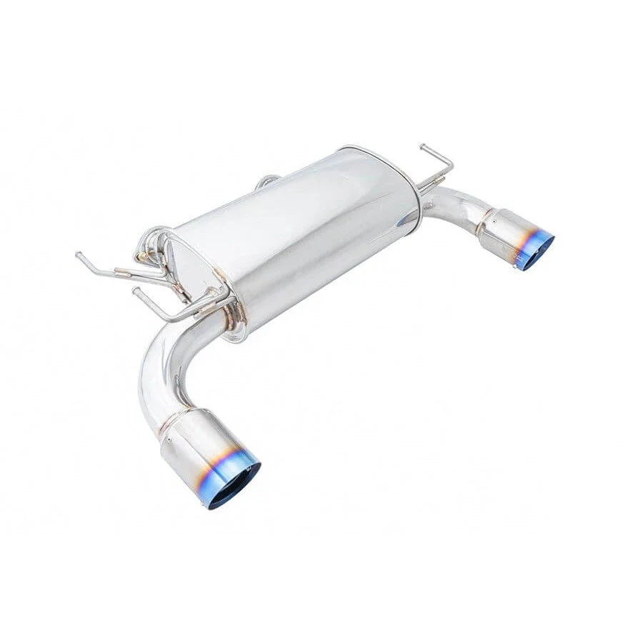 Megan Racing Axle Back Exhaust for Infiniti G37 2008-2013 / Q60 2014+ - Stainless Tips MR-ABE-IG092D-SRT