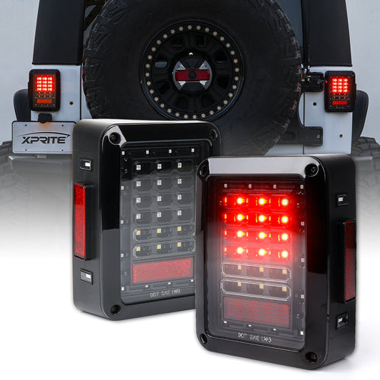 Xprite LED Tail Lights Wrangler JK | Bold Series