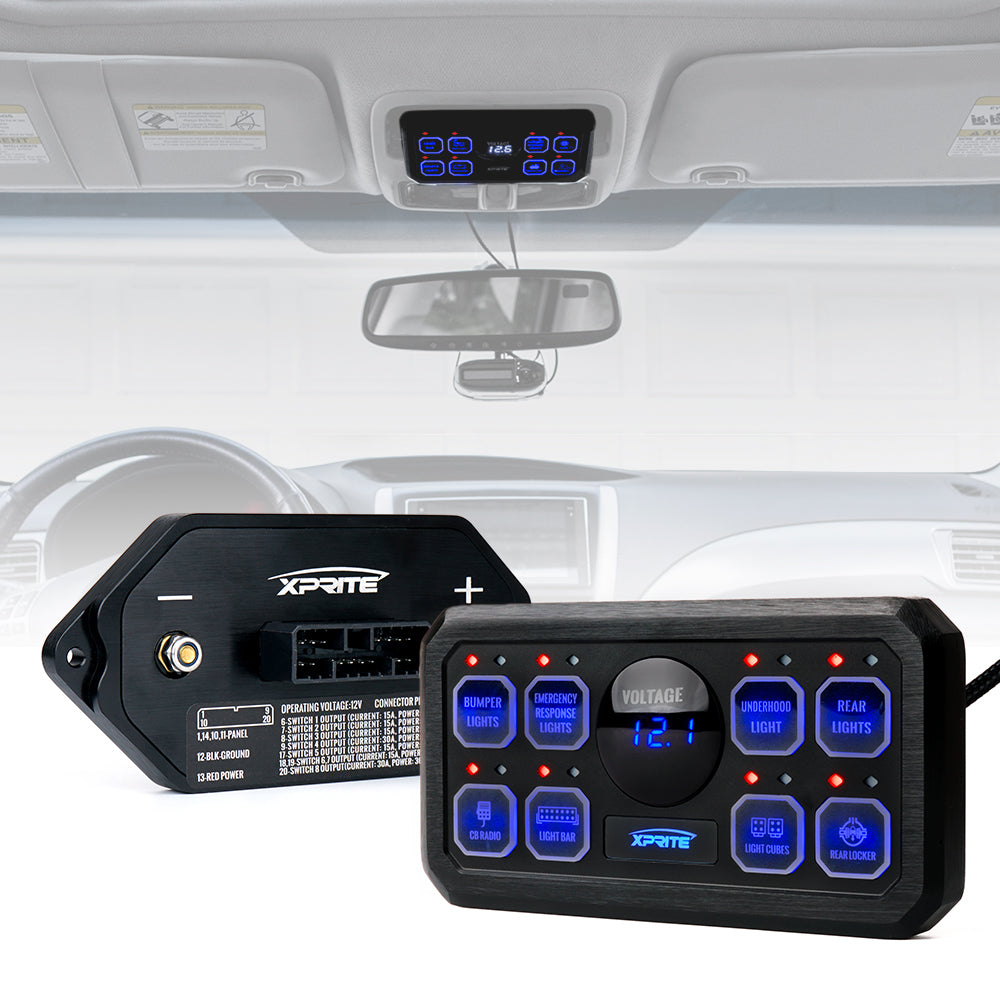 Grille and Surface Mount Light - Set of 4 | Tactical 24 Series
