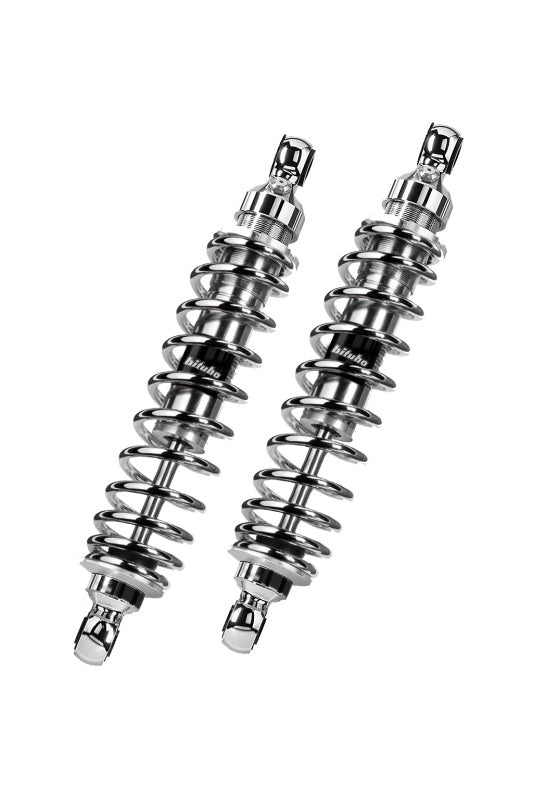 Bitubo Suspension Bitubo WMB0 Twinshocks Adjustable: Spring Preload, Length 321mm, Chrome Edition Y0082WMB03