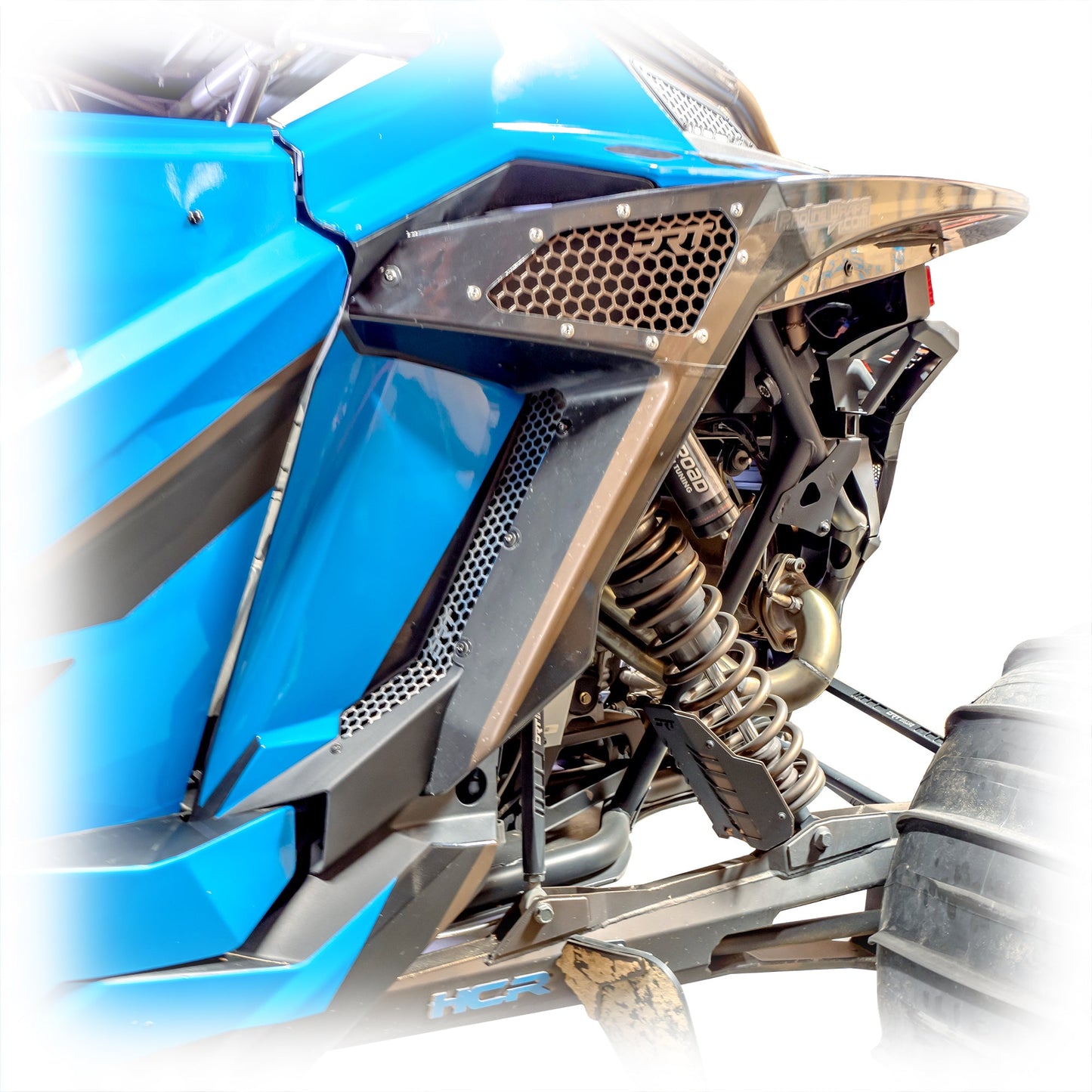 Polaris RZR Pro XP/ Pro R/Turbo R  Aluminum Rear Fender Screen set