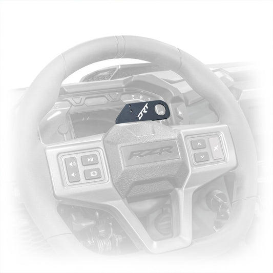 Polaris RZR 2020+ Steering Wheel Single Push-To-Talk Plate
