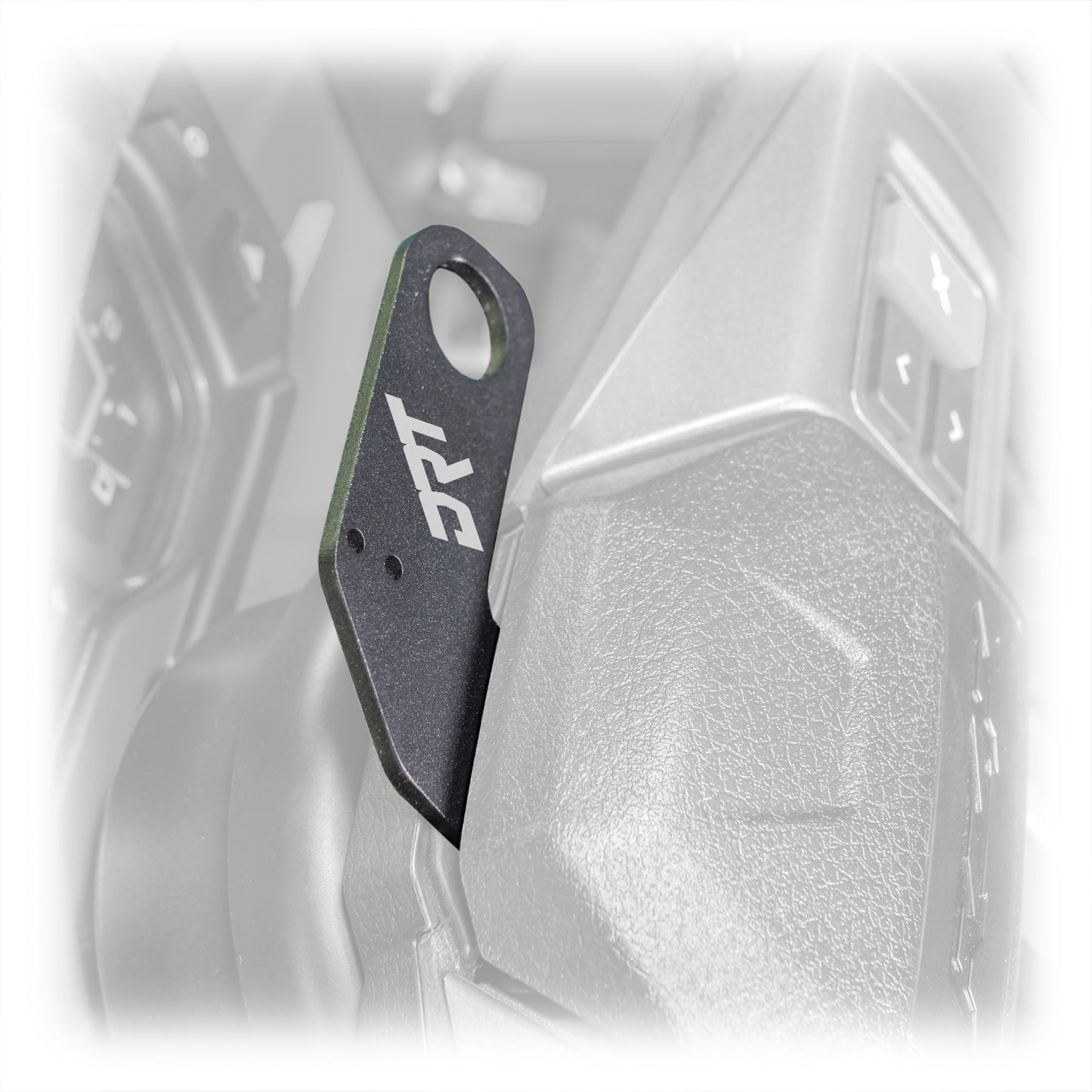 Polaris RZR 2020+ Steering Wheel Single Push-To-Talk Plate