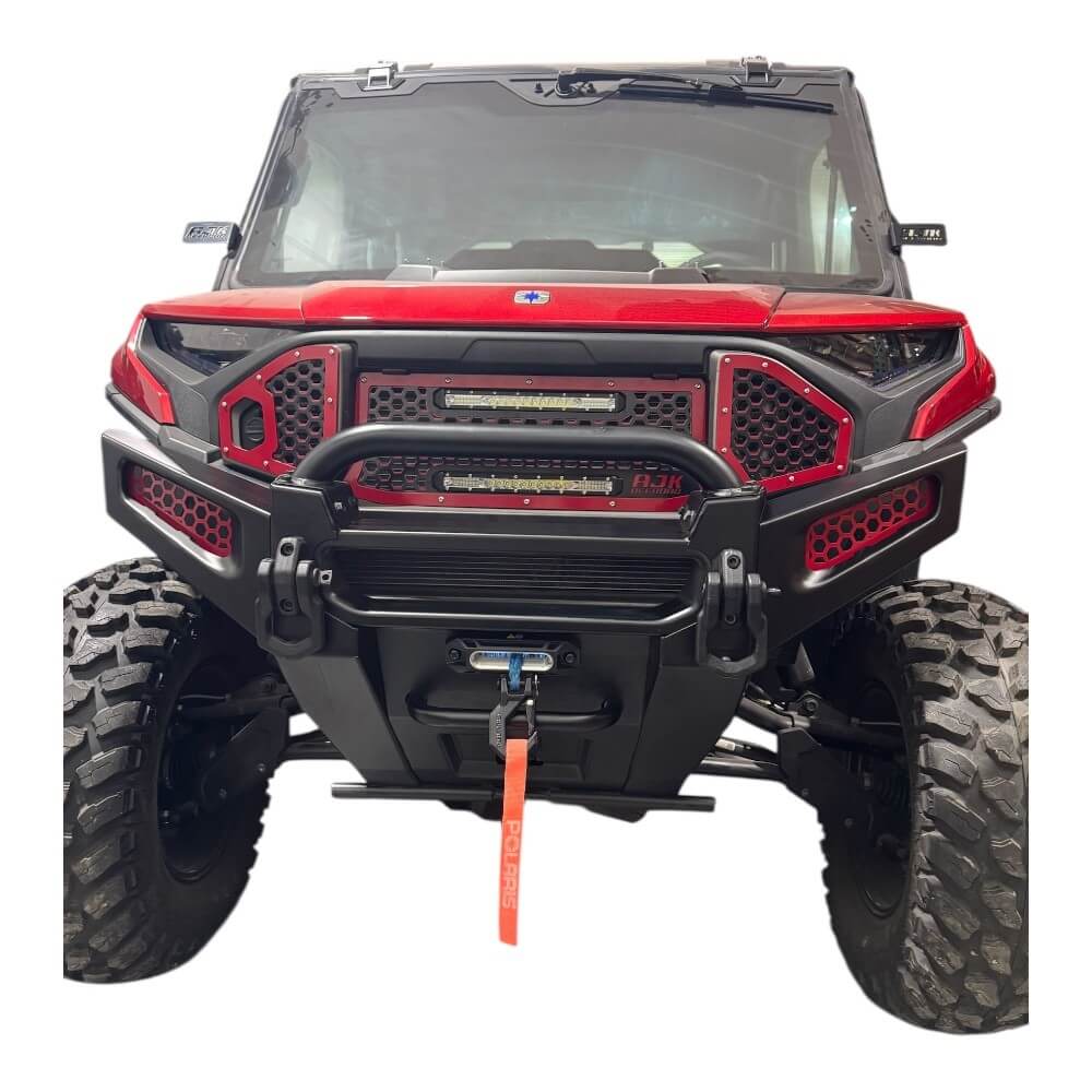 Polaris Ranger Front Bumper Light Pocket Accent