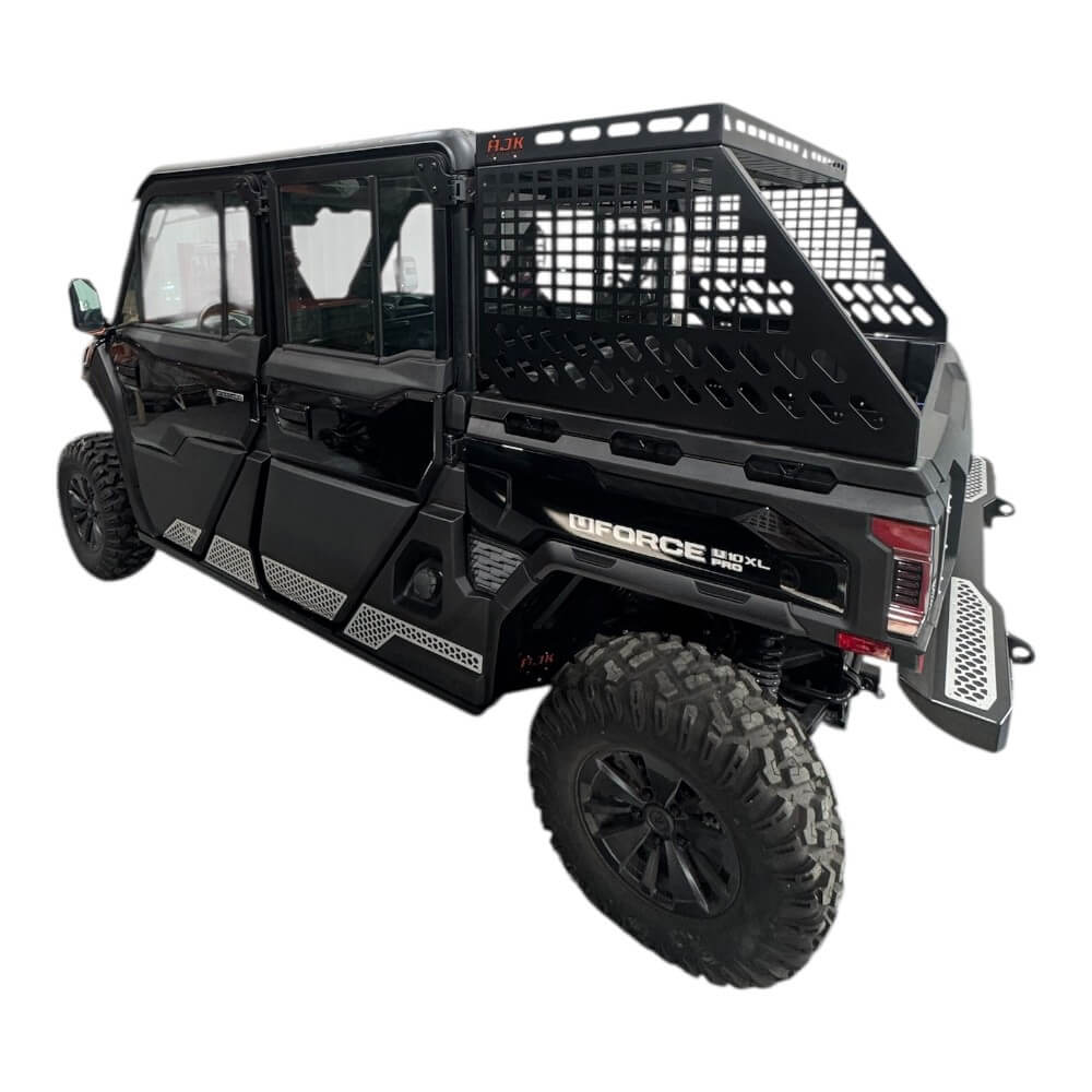 CF Moto UForce U10 Tall Bed Rack with Enclosure