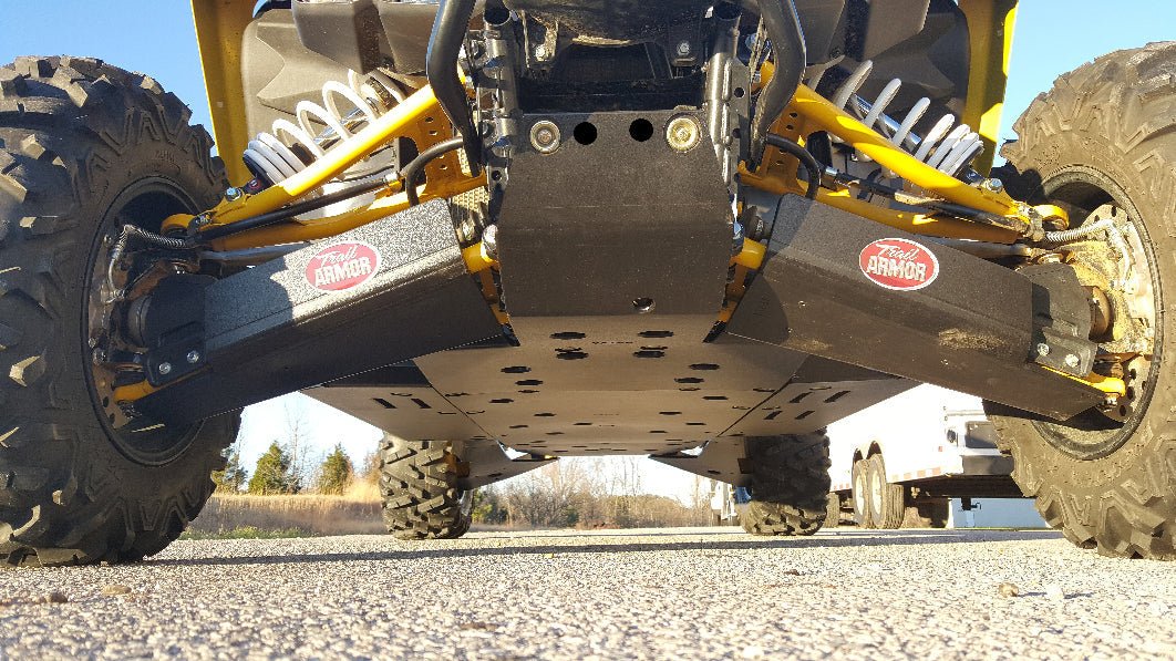 Trail Armor Full Skids with Sliders for 2016-22 Polaris Ranger 570 Full Size Economy (Struts)
