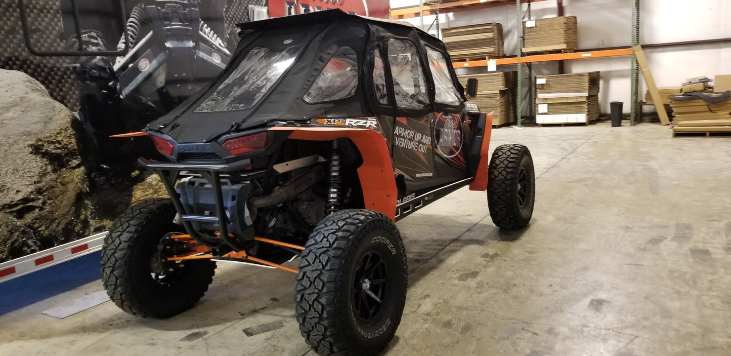 Trail Armor Mud Flap Extensions / Fender Flares for 14-18 Polaris RZR XP 1000 / XP Turbo