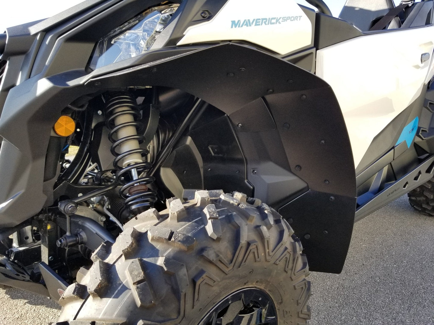 Trail Armor Mud Flap Fender Extensions for 2019-21 Can-Am Maverick Sport