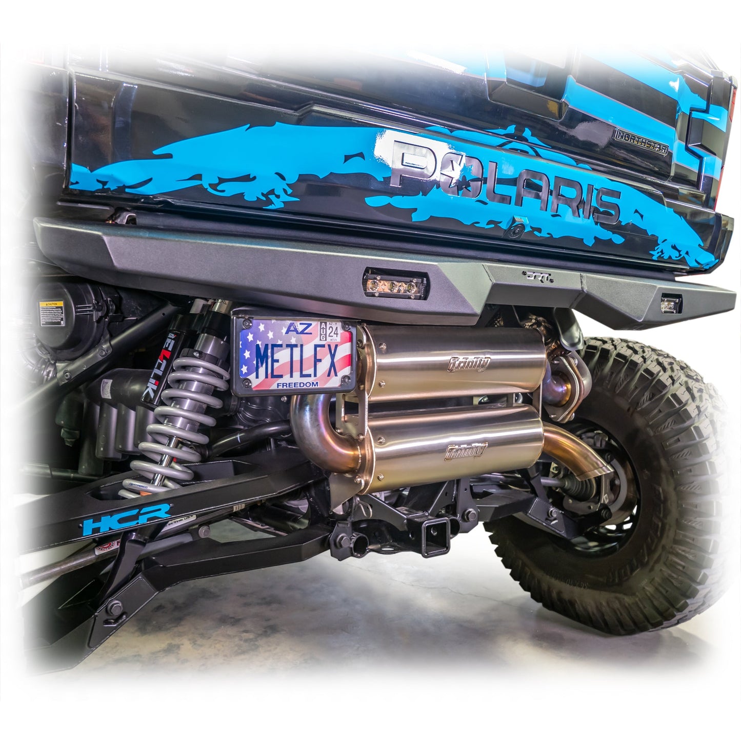 Polaris 2024+ Xpedition Rear Bumper License Plate Bracket