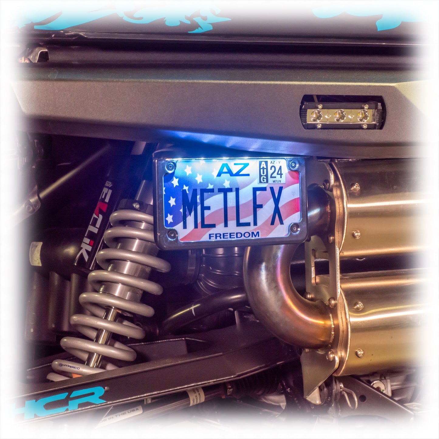 Polaris 2024+ Xpedition Rear Bumper License Plate Bracket