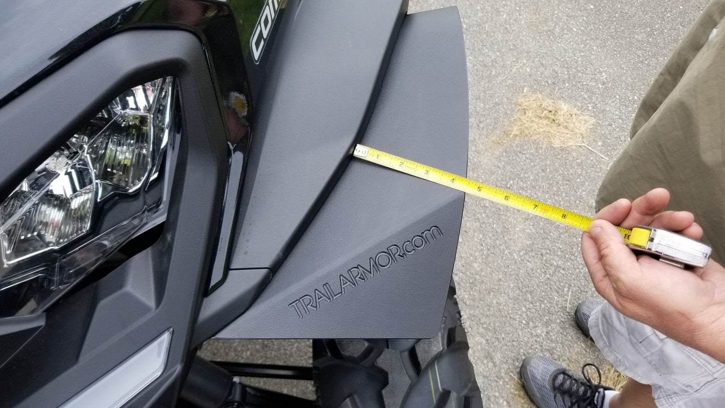 Trail Armor Mud Flap Fender Extensions for 2021-22 Can-Am Commander XT / DPS / Max