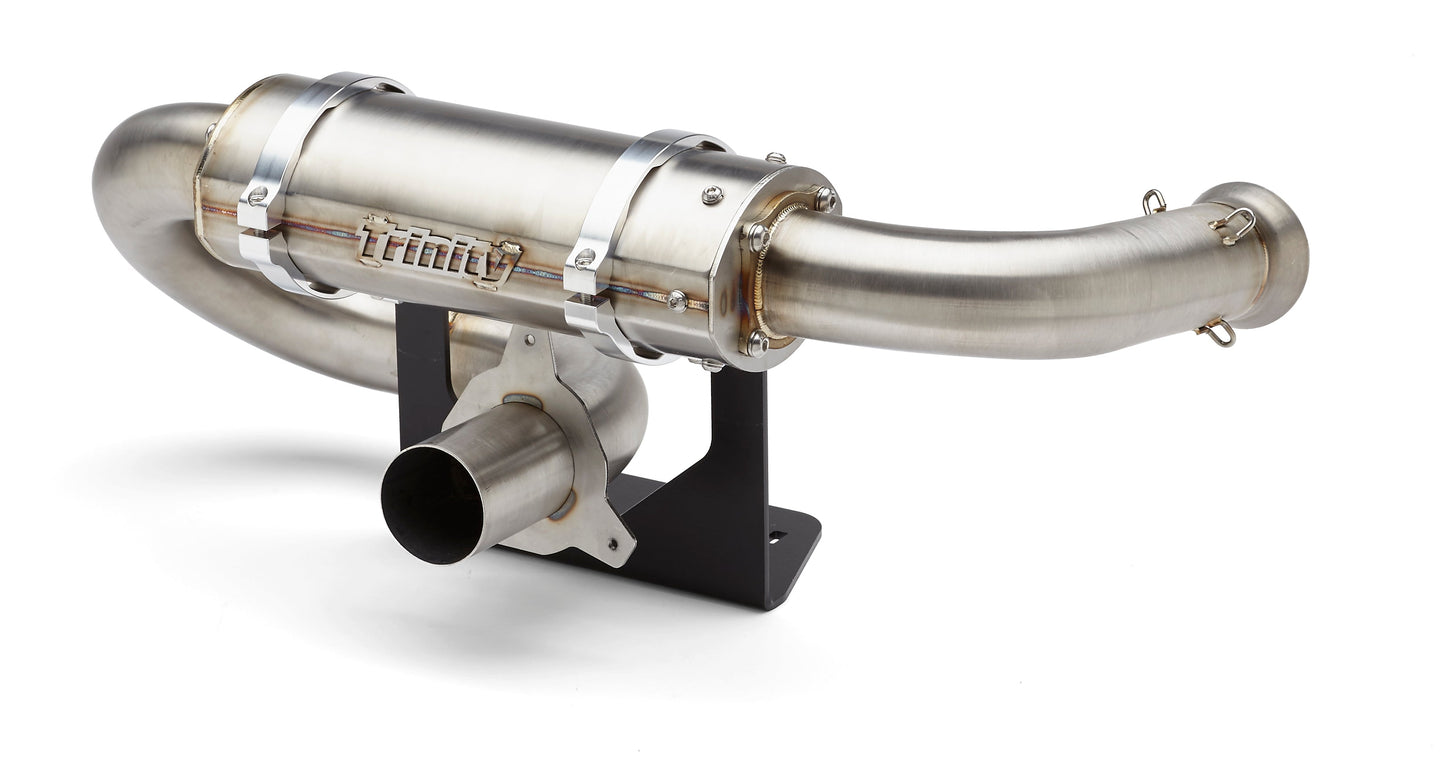 MAVERICK X3 EXHAUST - CENTER EXIT SLIP ON