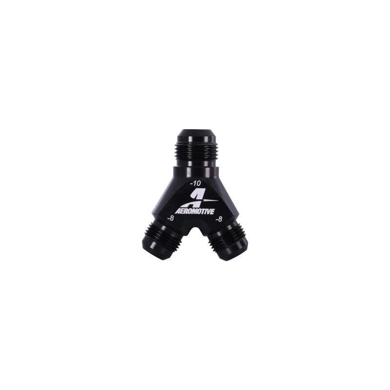 Aeromotive Y-Block, -10 to (2)-08