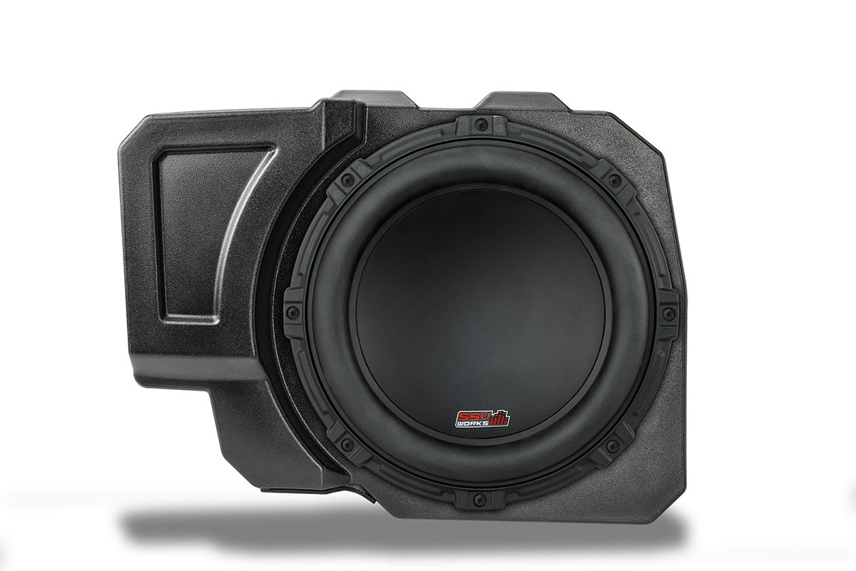 2020-2024 Polaris RZR Pro R/Turbo R/Pro XP 4 Rear-Seat 10in Subwoofer-Enclosure