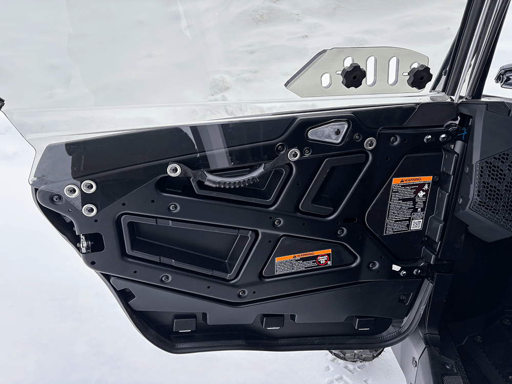 Polaris 2024+ RZR XP 1000 Venting Polycarbonate Upper Door Kit