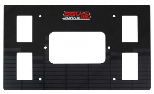 SSV Works Dash Mounting Kit - MRB3 Bluetooth Media Controller for Polaris RZR XP 1000