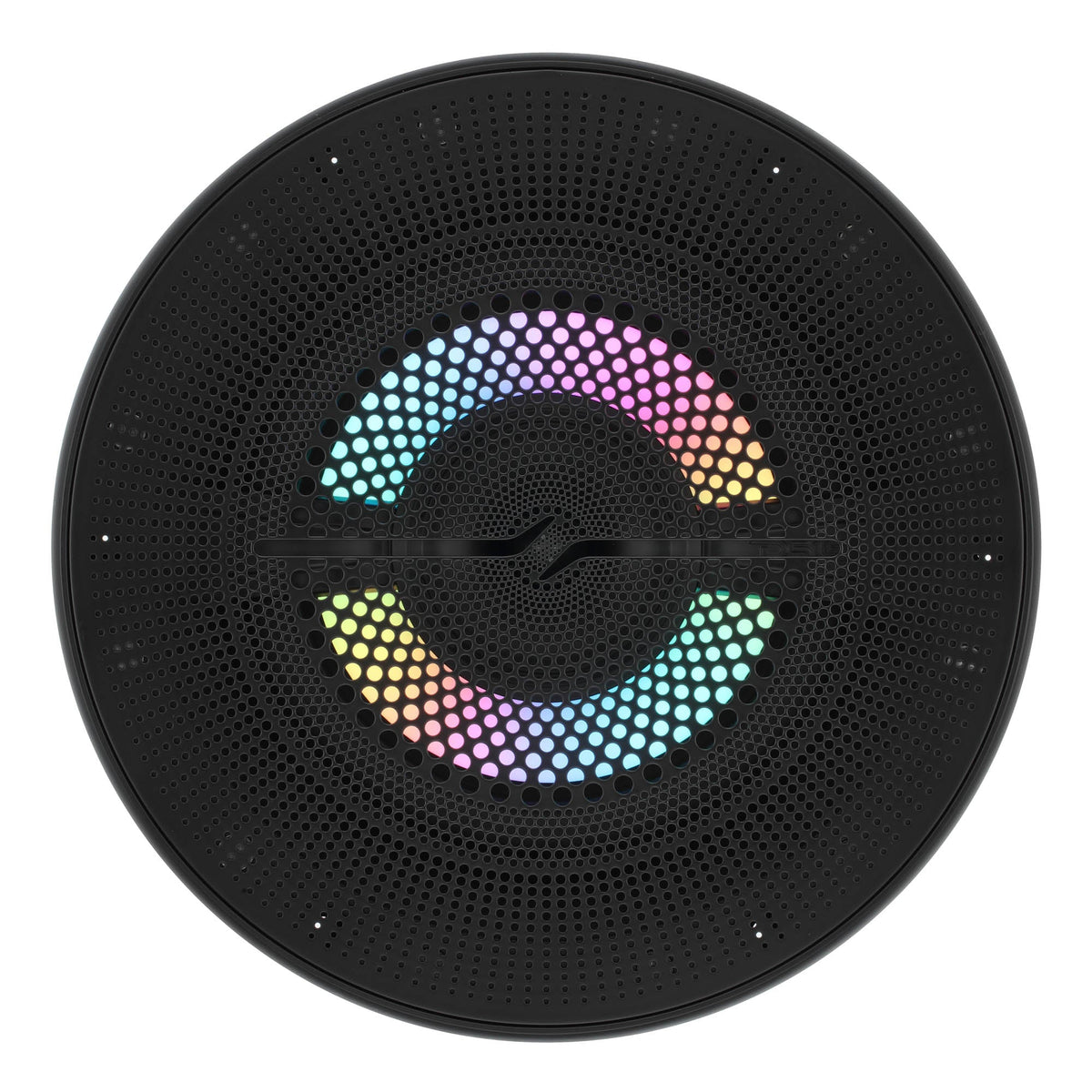 Luxury 6.5” 2-Way Marine Coaxial Speaker with Digital LED Lights and Flush Magnetic Mount Grille | 150W RMS 4-Ohm