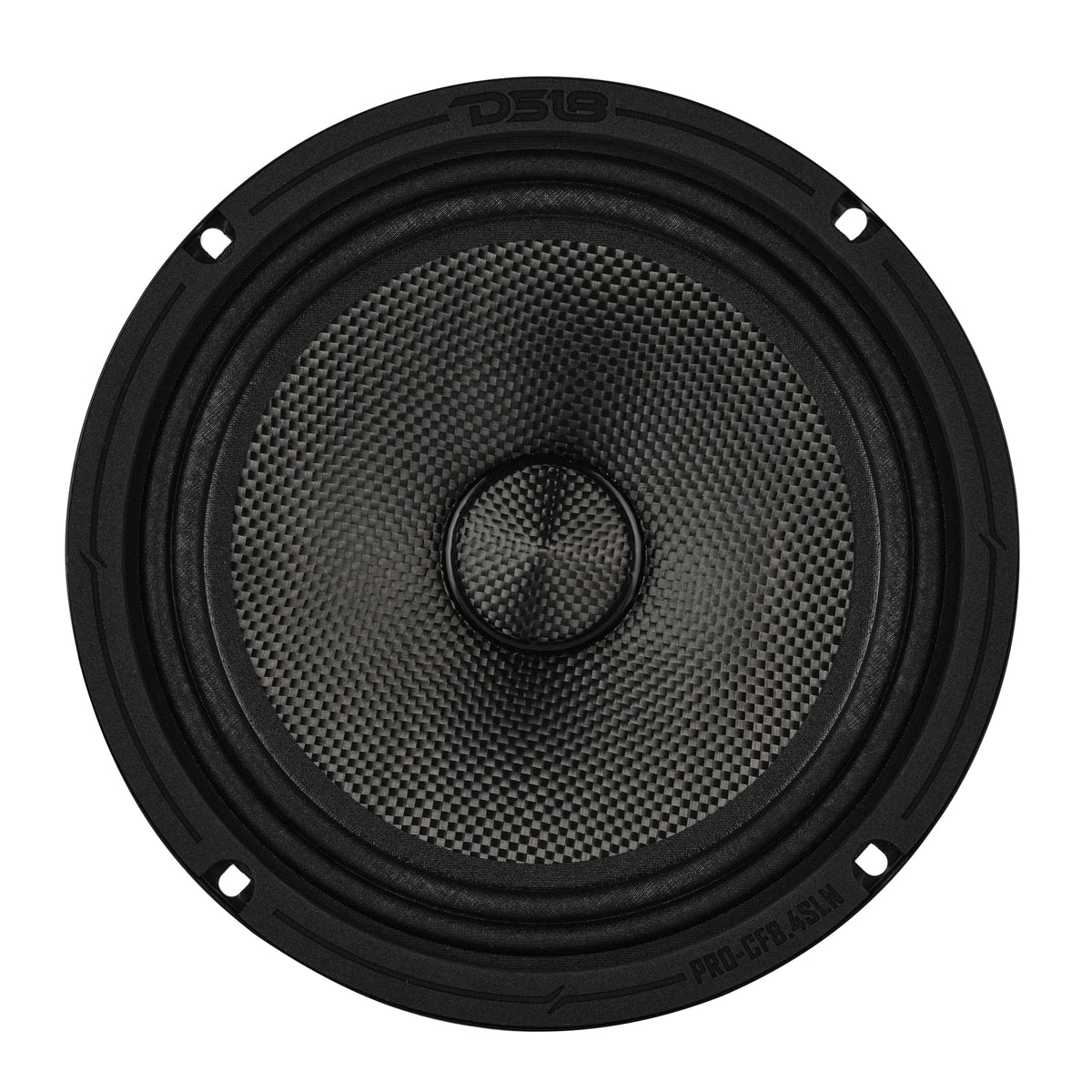 8” Slim Motorcycle & Motorsports Loudspeaker With Neodymium Magnet and Water Resistant Carbon Fiber Cone | 200W RMS 4-Ohm