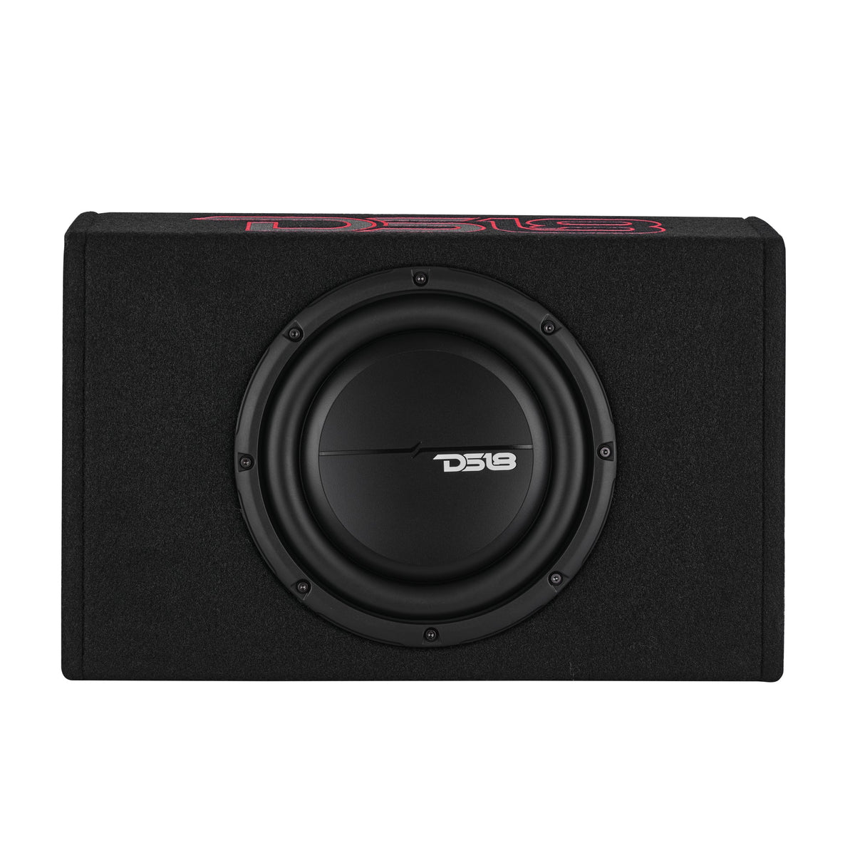 10” Amplified Shallow Subwoofer Enclosure for Pickup Trucks