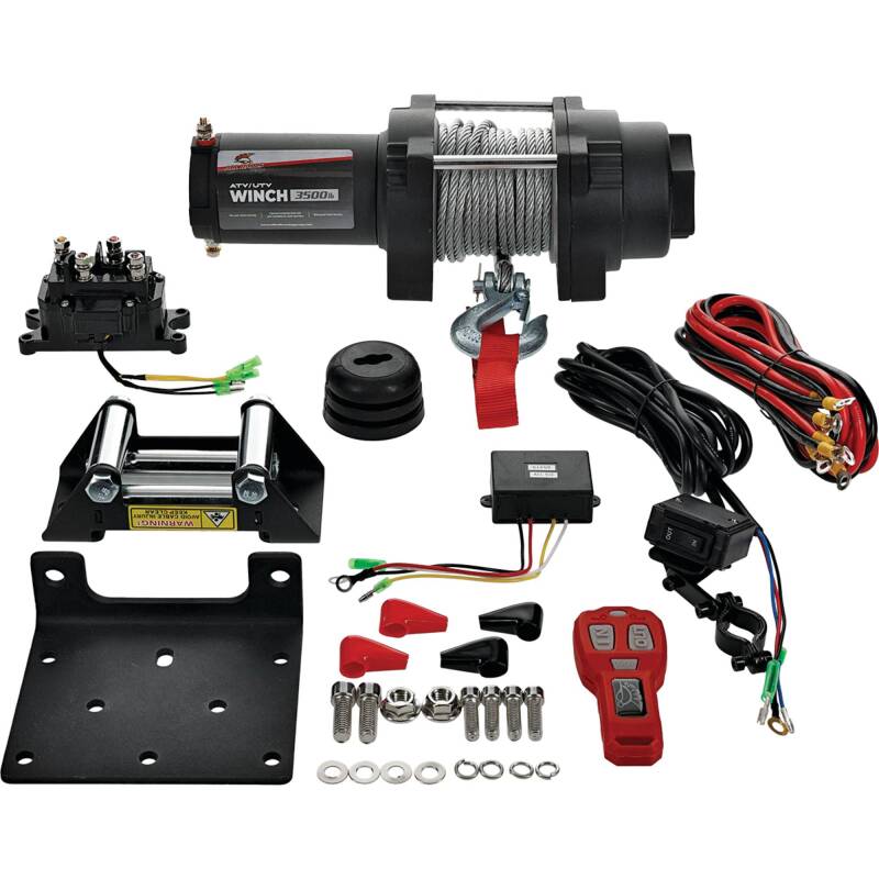 All Balls Racing 3500lb Winch - Cable 431-01023