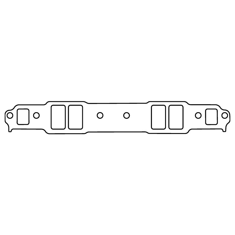 Cometic Gasket Cometic Chevy Gen1 Small Block V8 .094in Fiber Intake Mani Gskt Set-1.240in x 2.100in Rectangle Port C5542-094